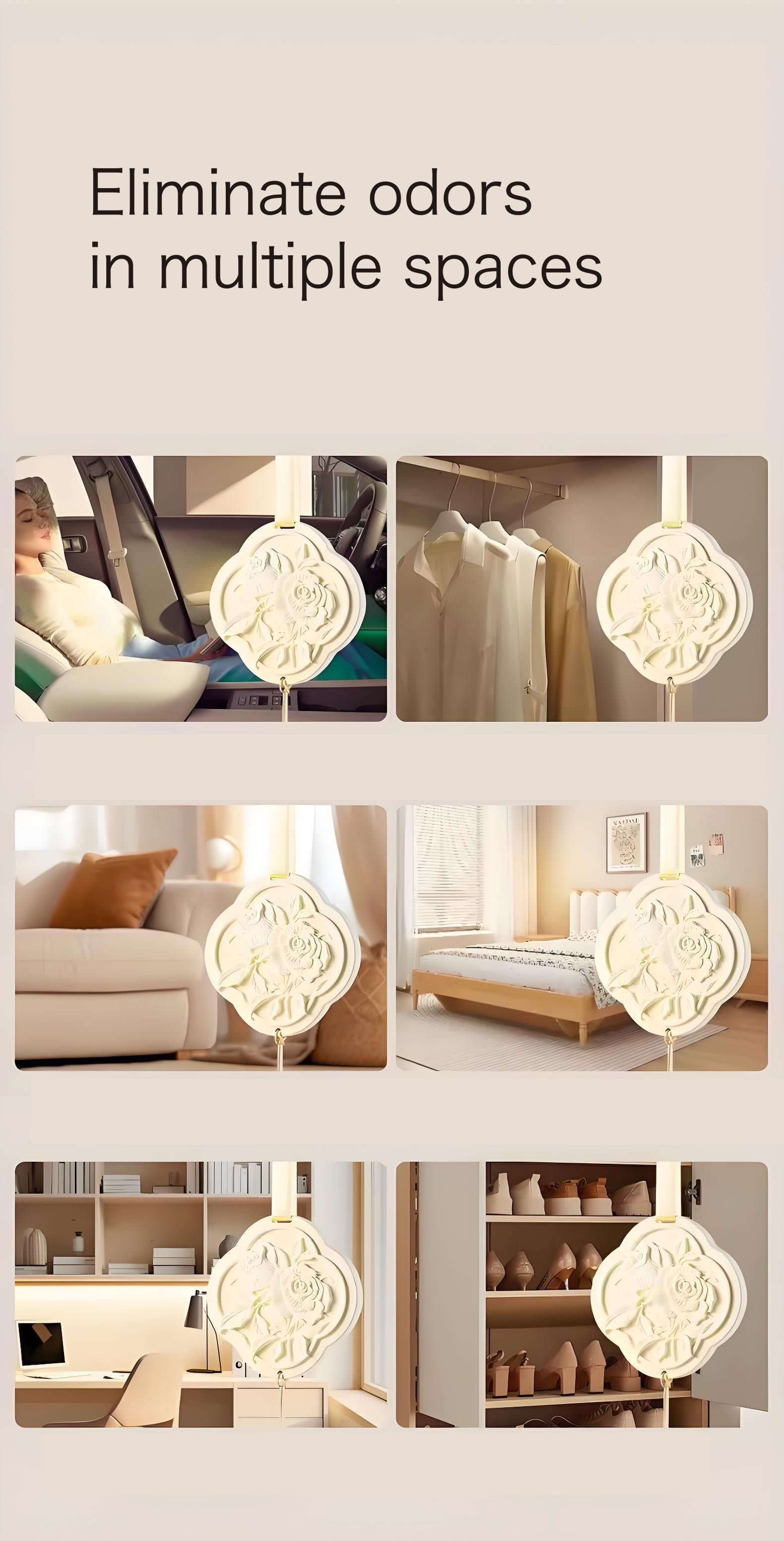 Original Aromatherapy Gypsum Pendant