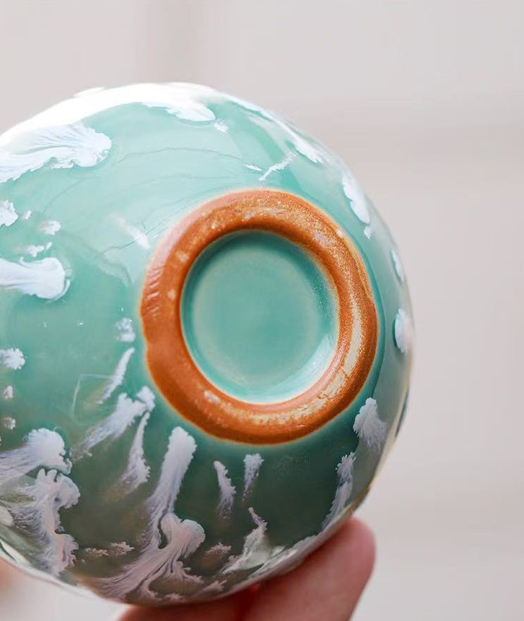 Vela aromática de porcelana