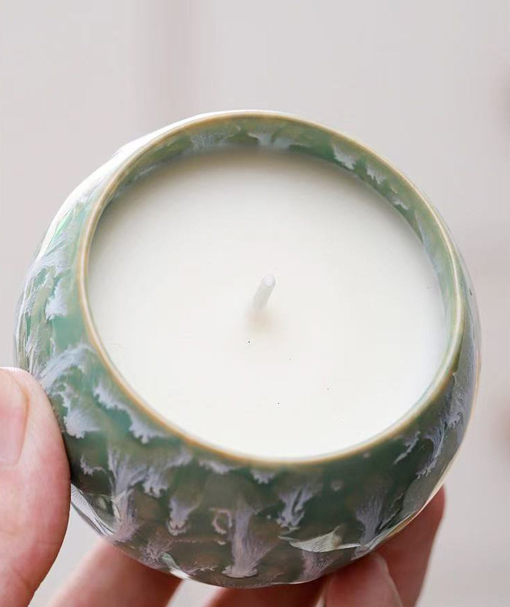 Vela aromática de porcelana