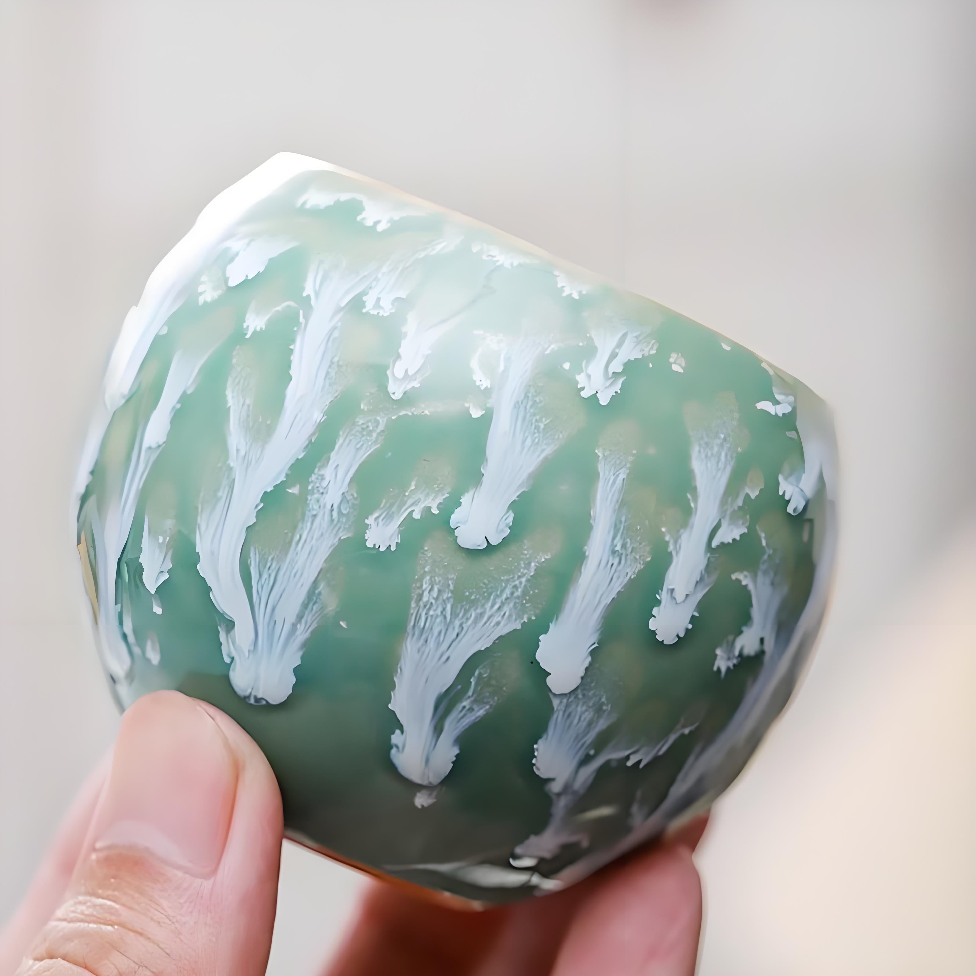 Vela aromática de porcelana